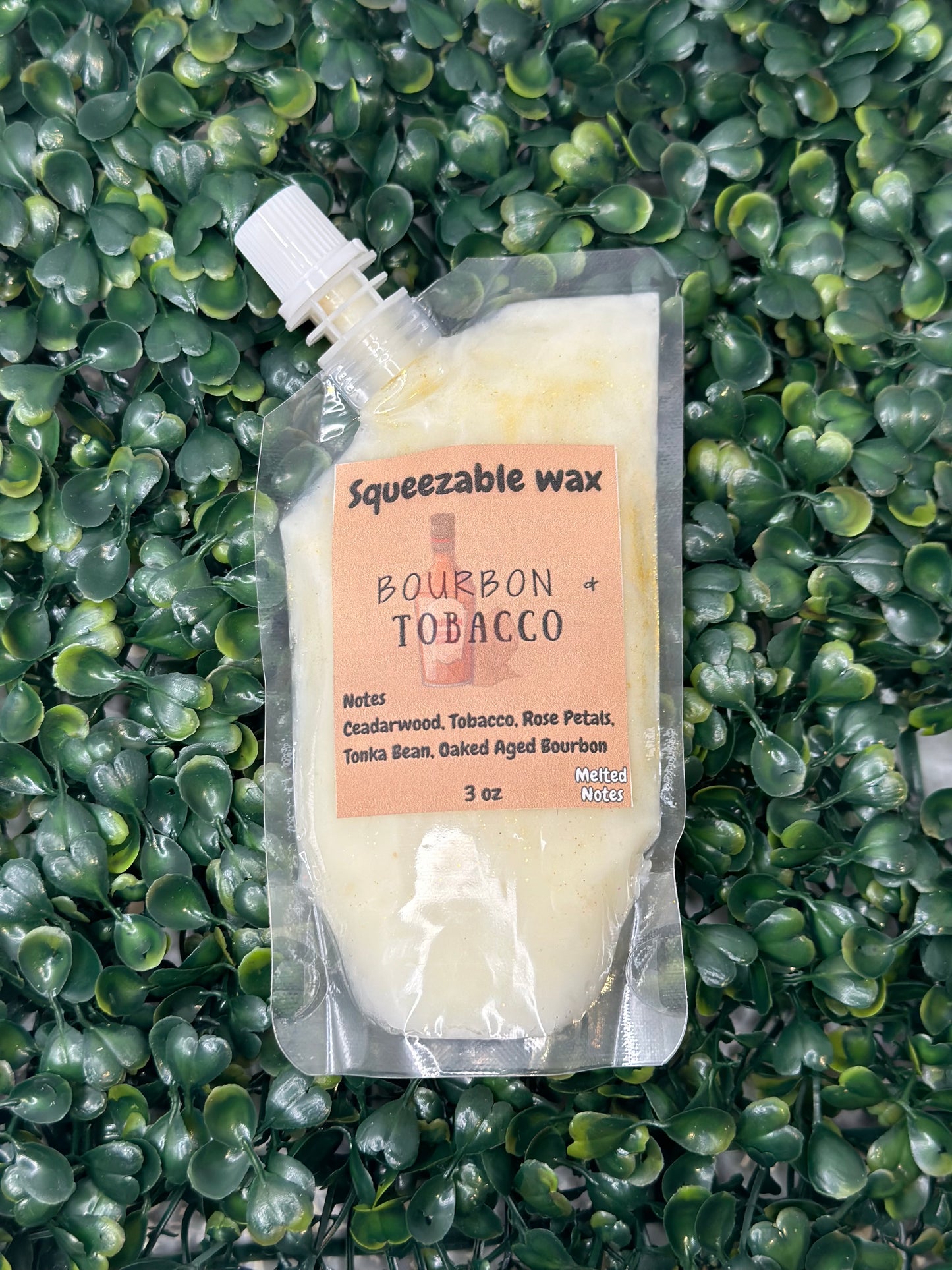 Bourbon + Tobacco Squeezable Wax