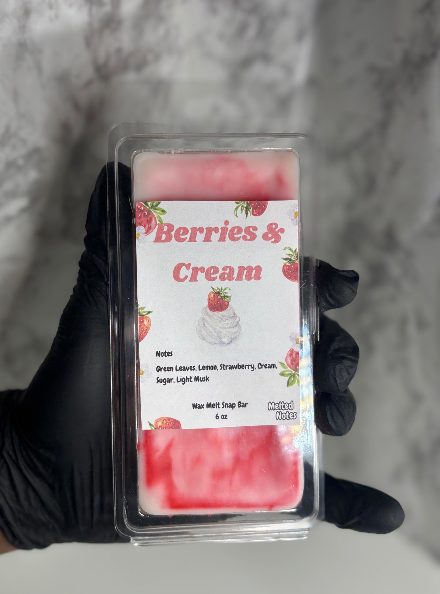 Berries and Cream Snap Bar