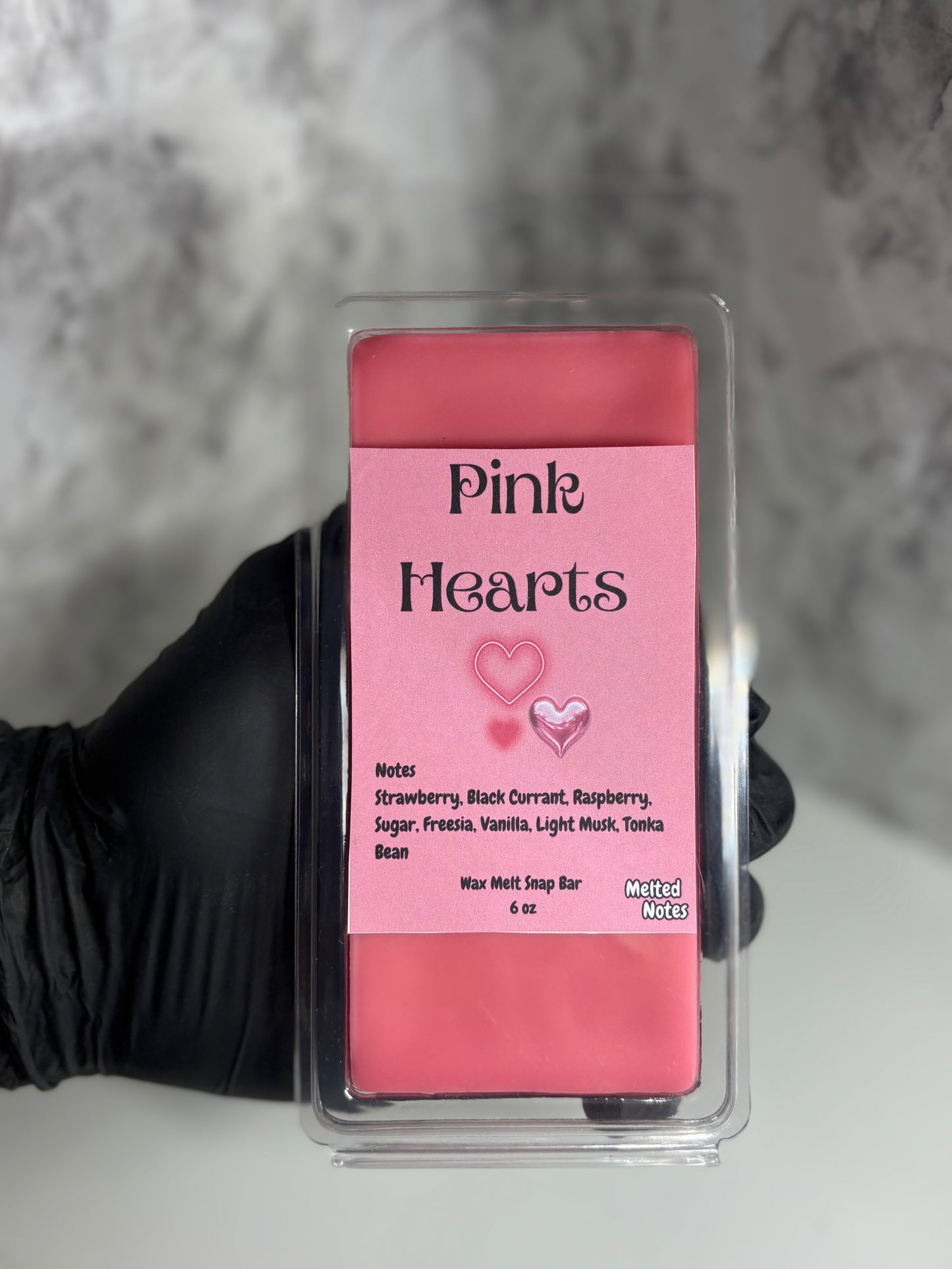 Pink Hearts Snap Bar